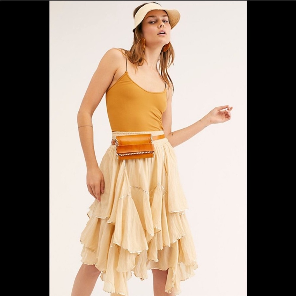 Free People Handkerchief Skirt